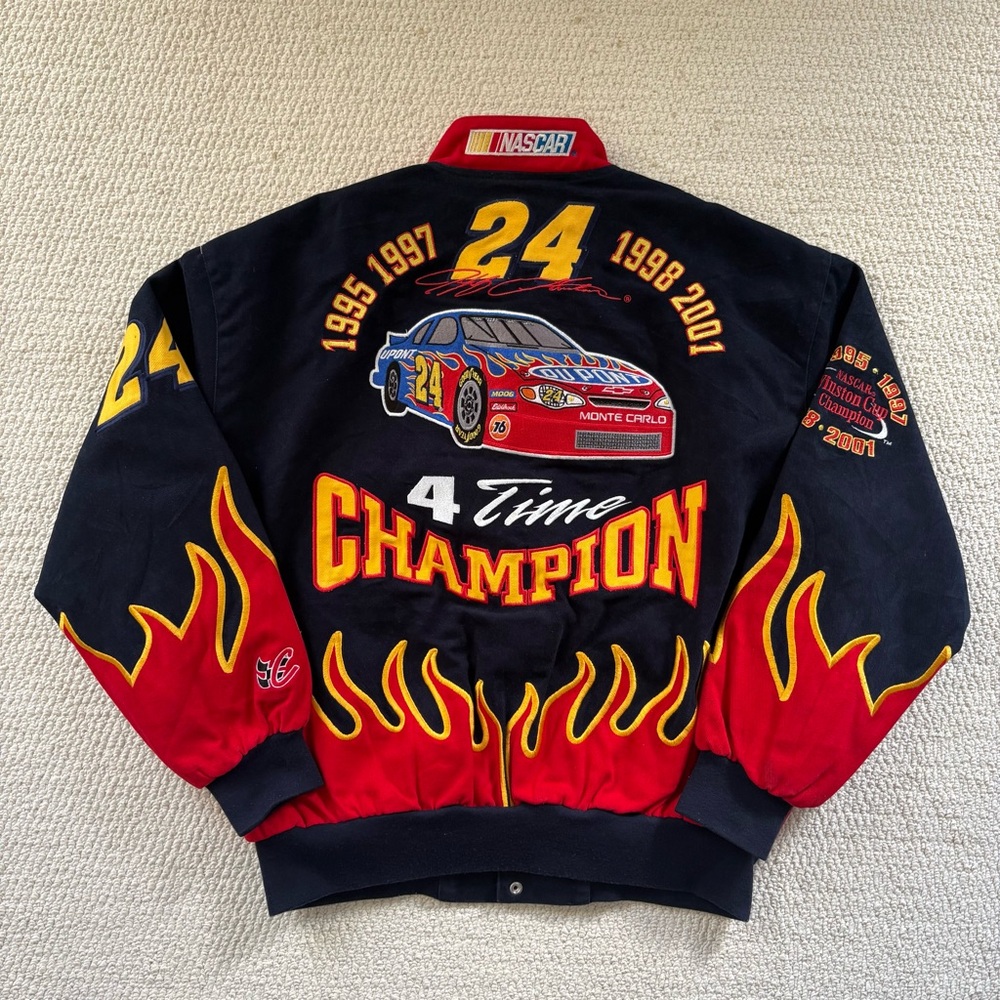 Vintage Chase Authentics NASCAR Graphic Jacket
